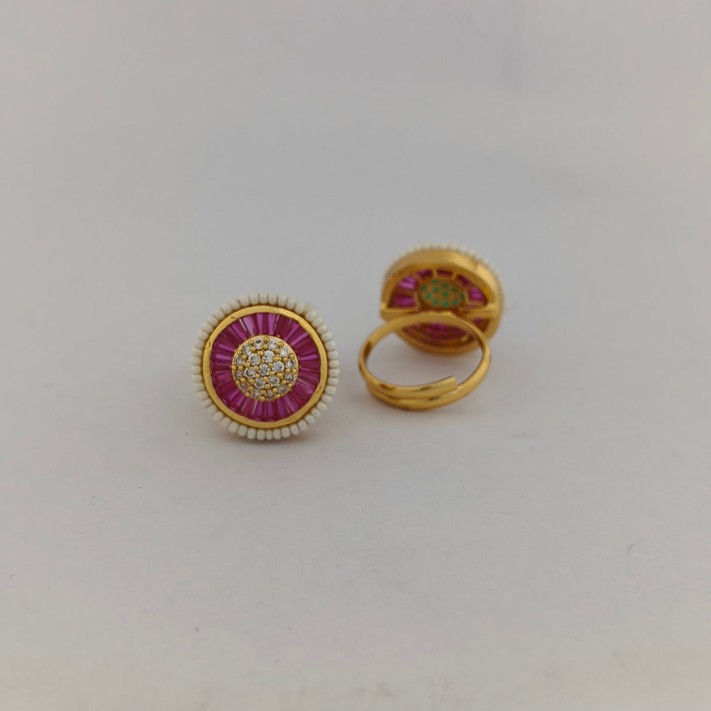 Geometric CZ Ring - Round
