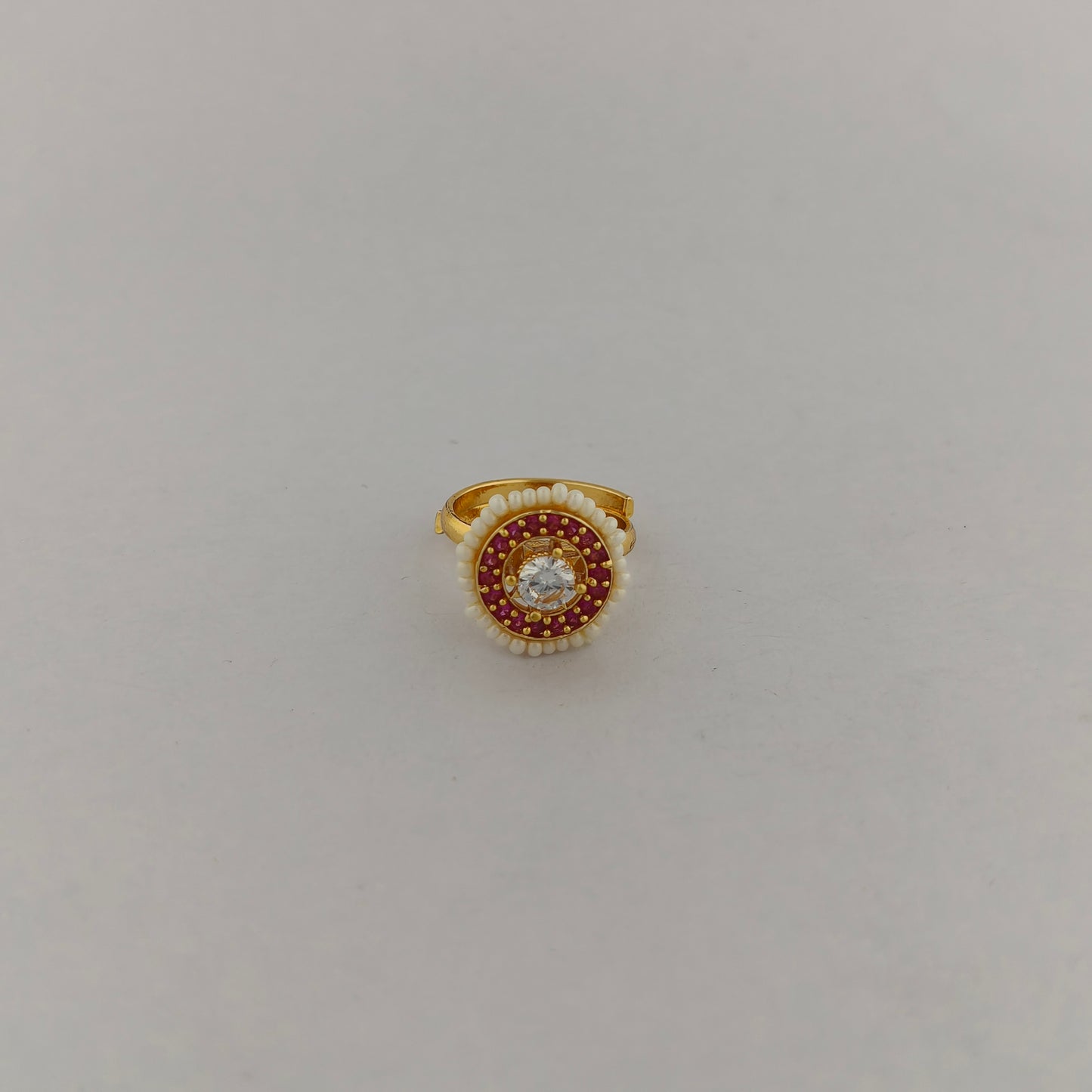 Geometric CZ Ring - Round