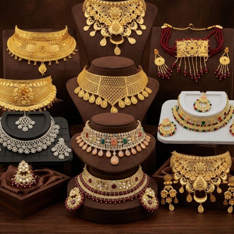 Choker Necklace Sets