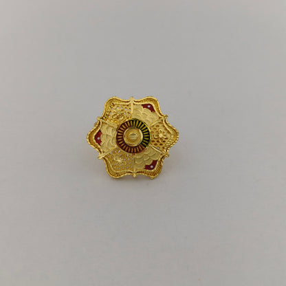 Mayura Gold Plated Statement Ring