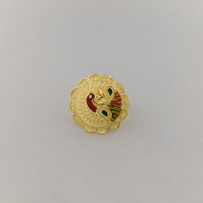 Mayura Gold Plated Statement Ring