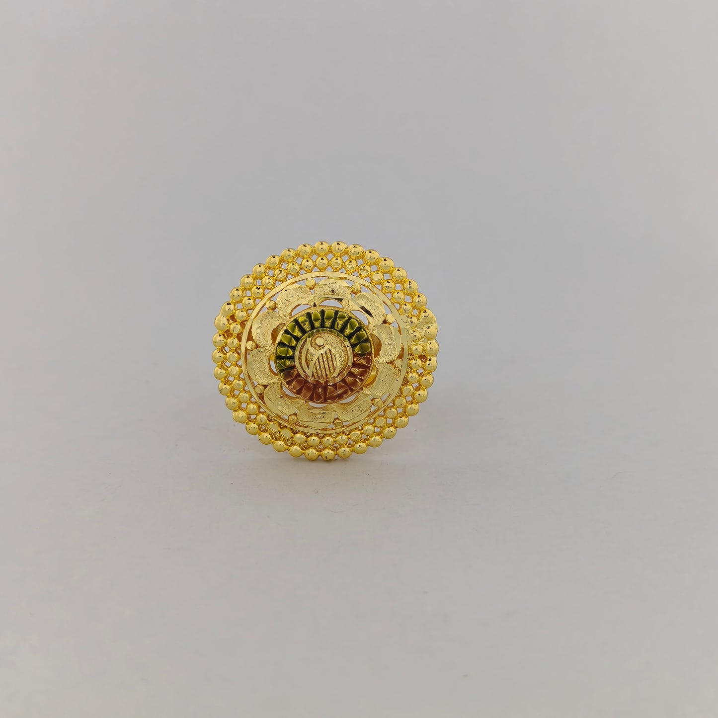 Mayura Gold Plated Statement Ring