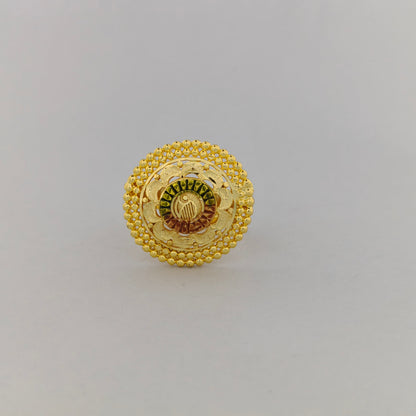 Mayura Gold Plated Statement Ring