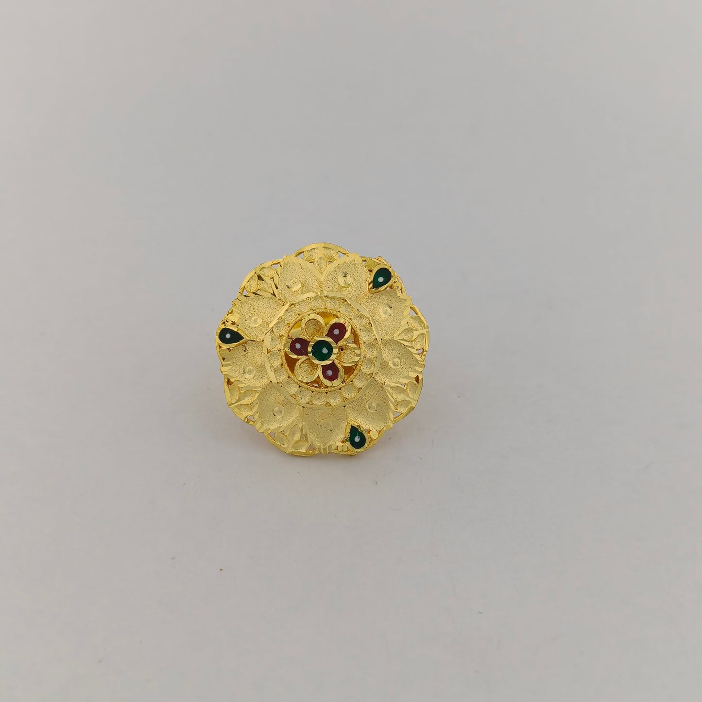 Mayura Gold Plated Statement Ring