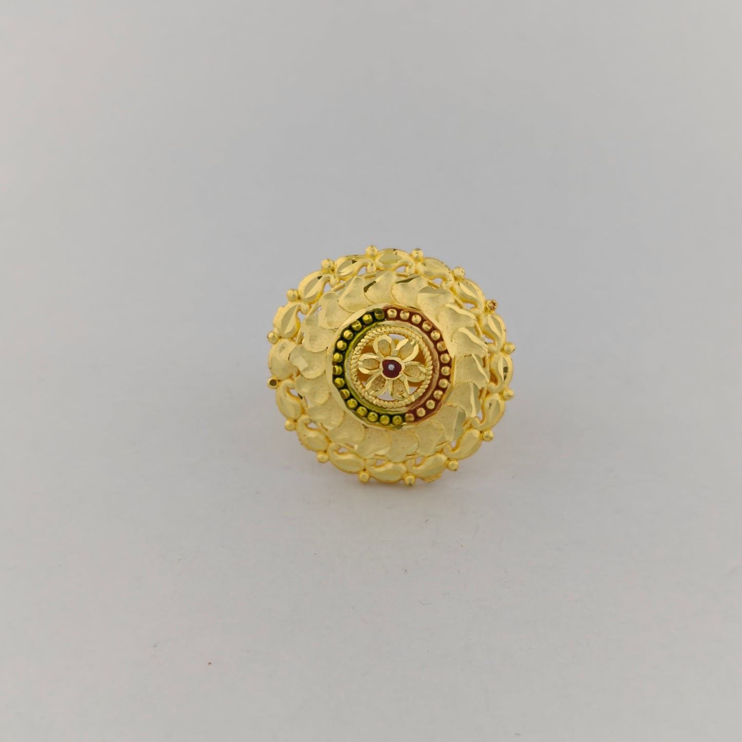 Mayura Gold Plated Statement Ring