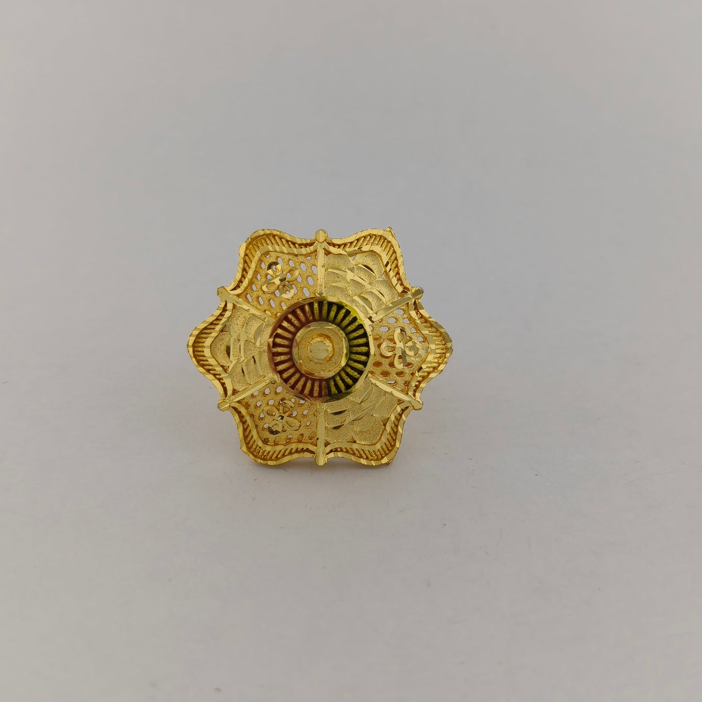 Mayura Gold Plated Statement Ring