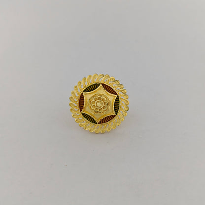 Mayura Gold Plated Statement Ring