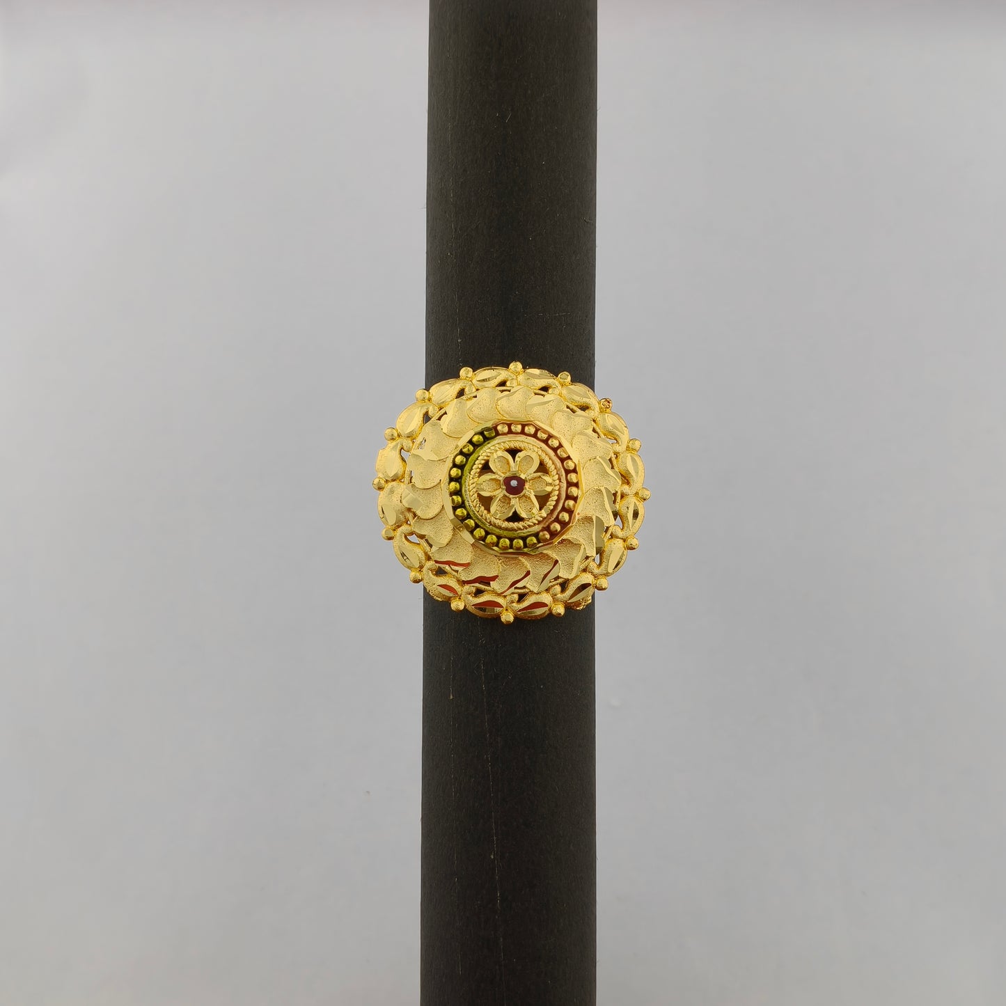 Mayura Gold Plated Statement Ring