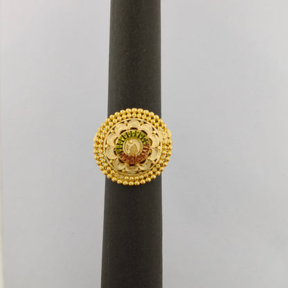 Mayura Gold Plated Statement Ring