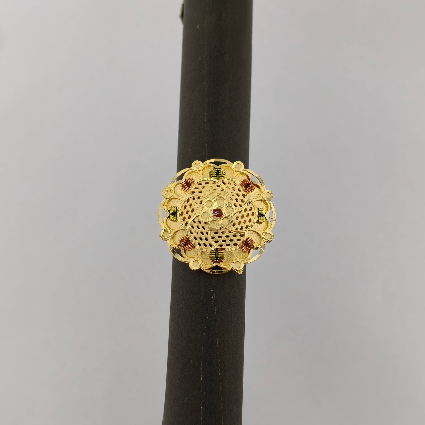 Mayura Gold Plated Statement Ring