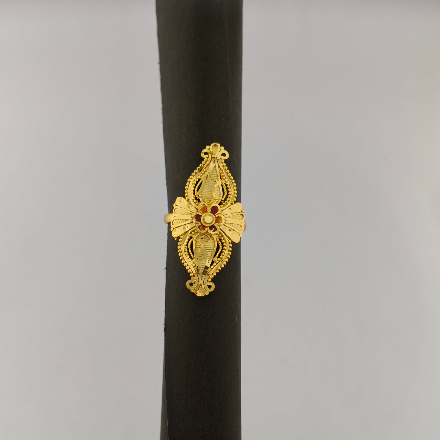 Gold Plated Filigree Ring