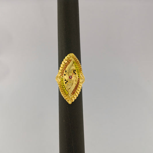 Gold Plated Filigree Ring