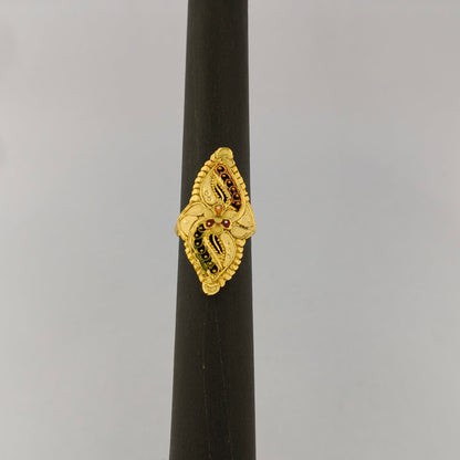 Gold Plated Filigree Ring