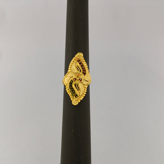 Gold Plated Filigree Ring