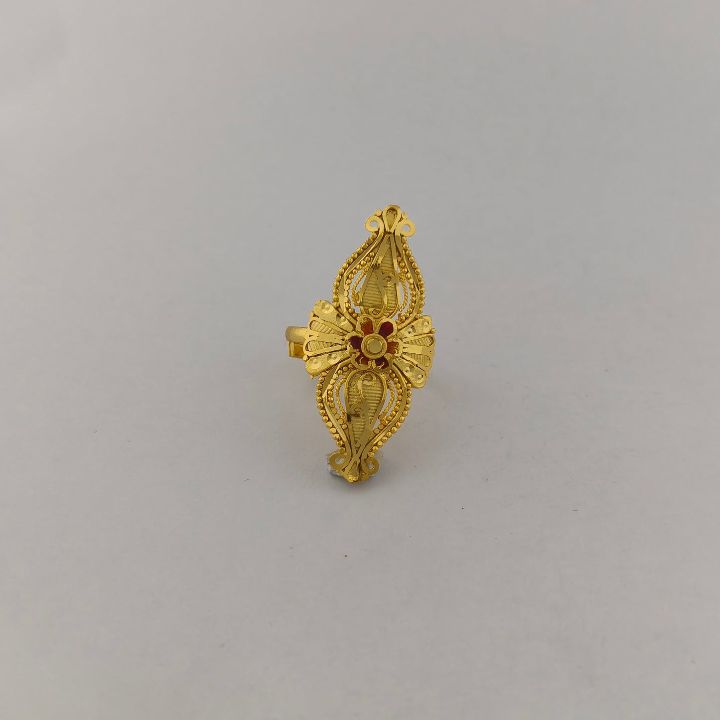 Gold Plated Filigree Ring