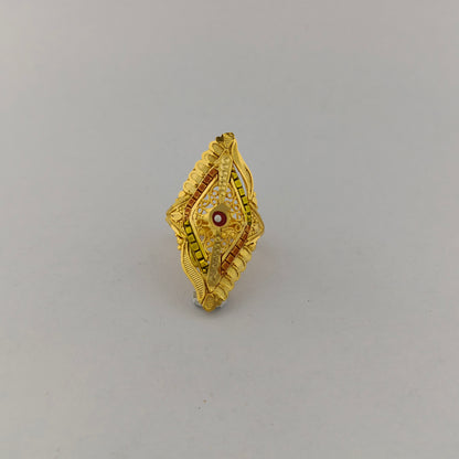 Gold Plated Filigree Ring