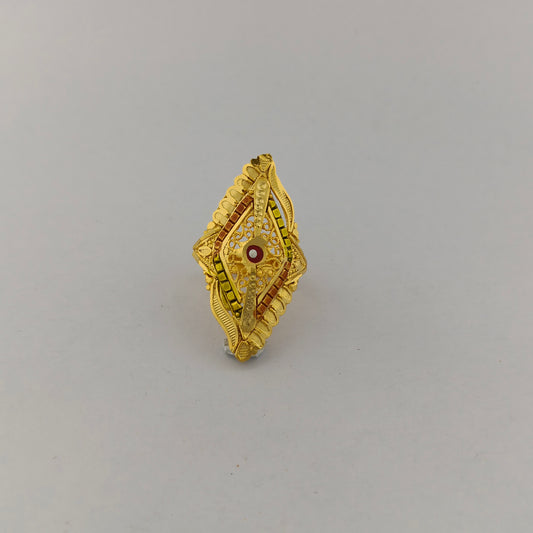 Gold Plated Filigree Ring