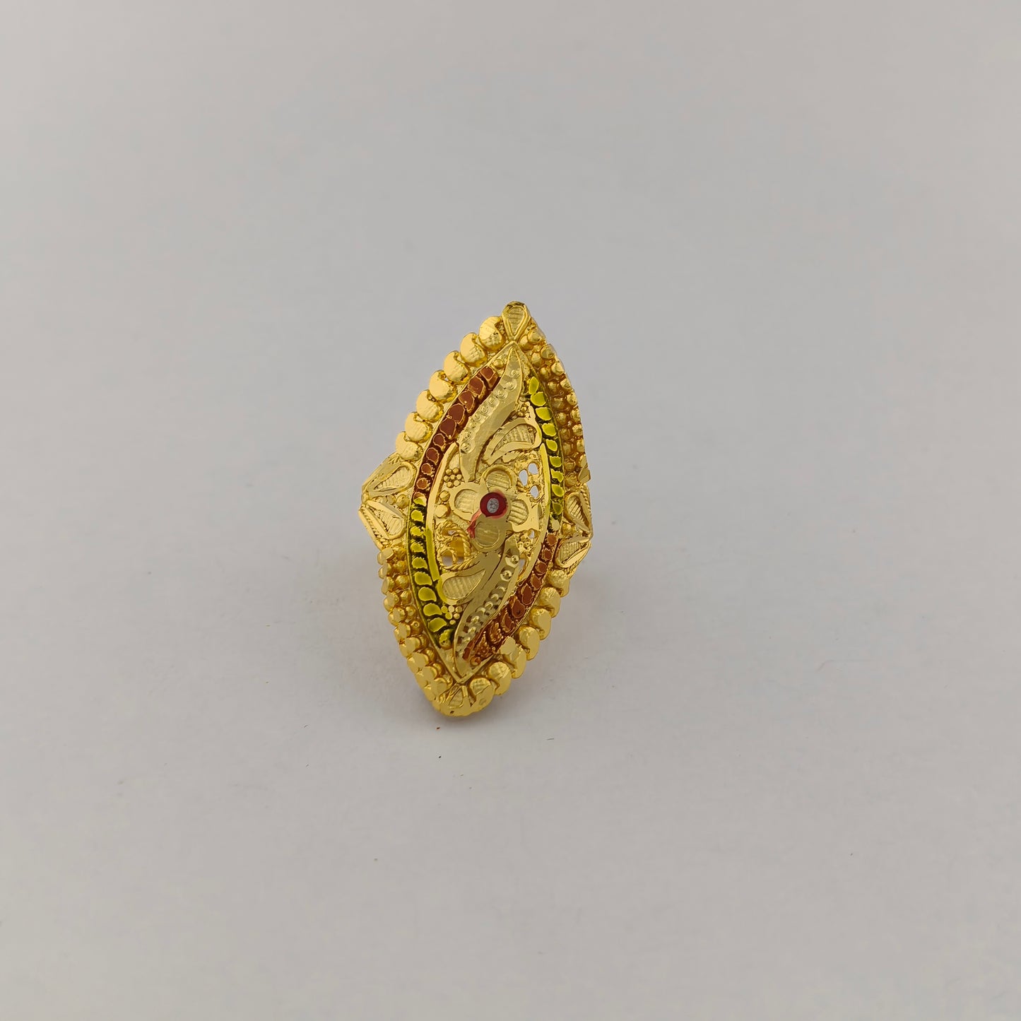 Gold Plated Filigree Ring