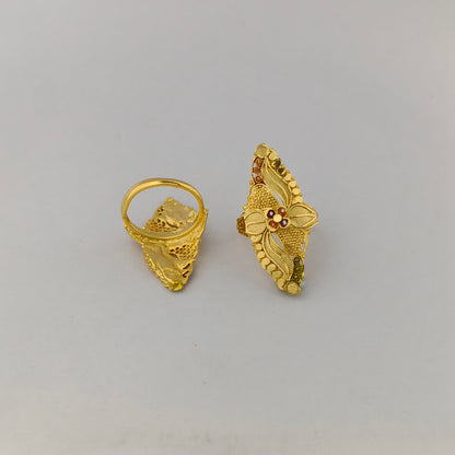 Gold Plated Filigree Ring