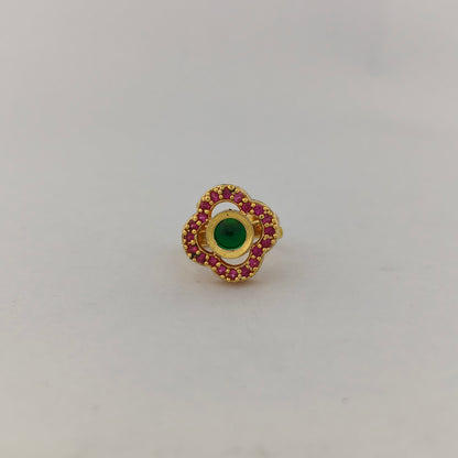 Square Cushion CZ Statement Ring