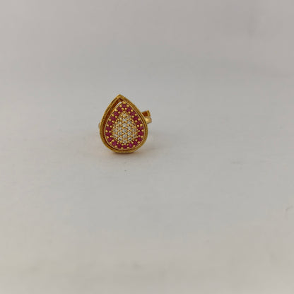 Geometric CZ Ring - Drop