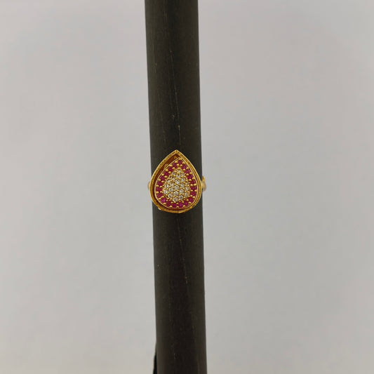 Geometric CZ Ring - Drop