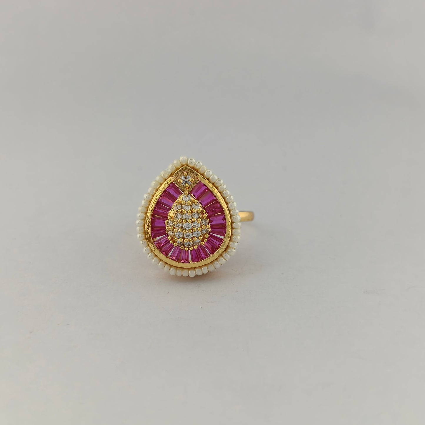 Geometric CZ Ring - Drop