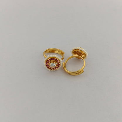 Geometric CZ Ring - Round