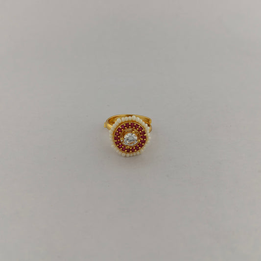 Geometric CZ Ring - Round