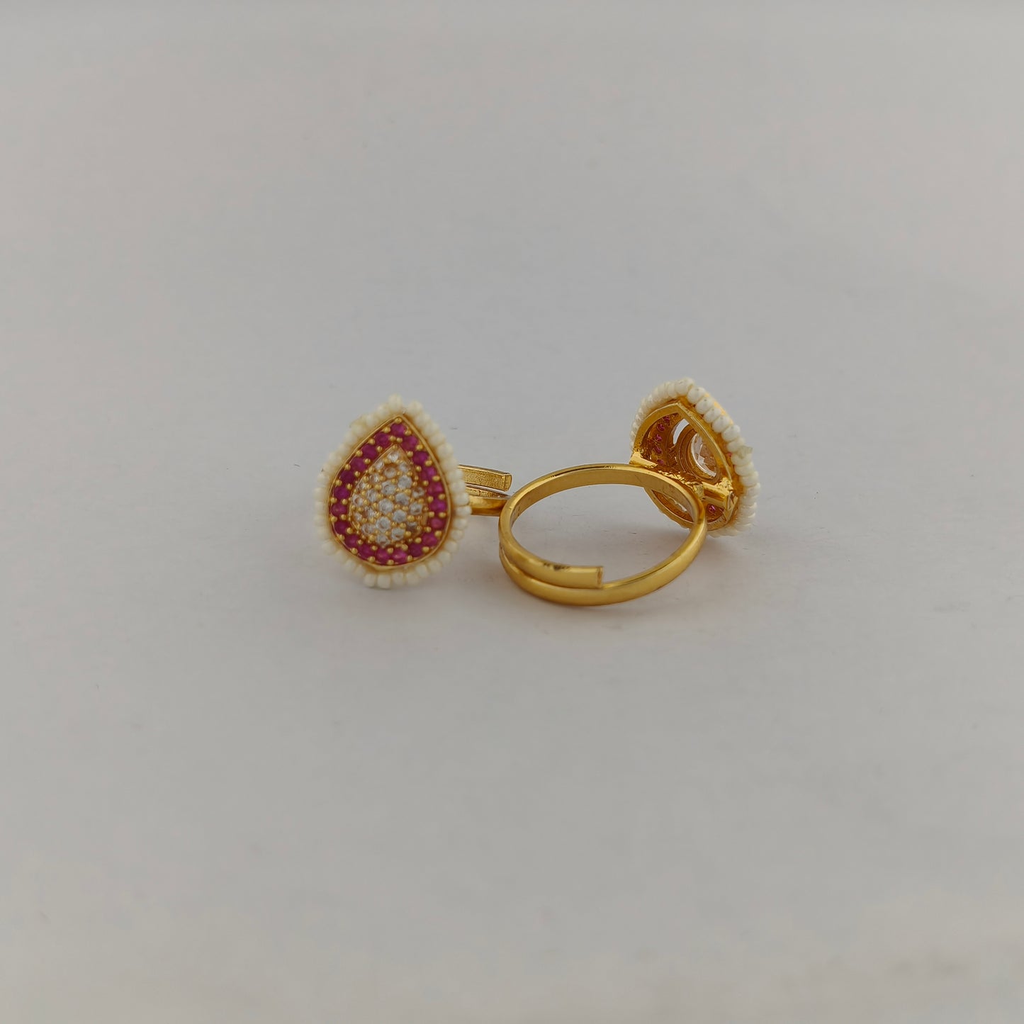 Geometric CZ Ring - Drop