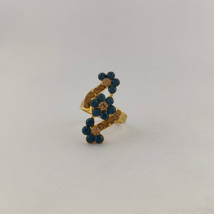 Floral Wave Ring
