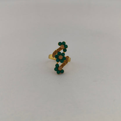 Floral Wave Ring