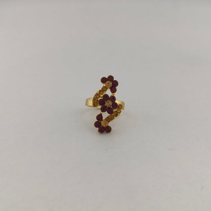 Floral Wave Ring