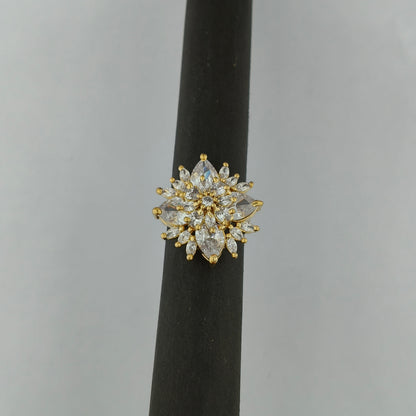Crystal Blossom Ring