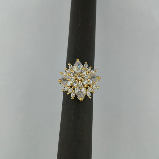 Crystal Blossom Ring