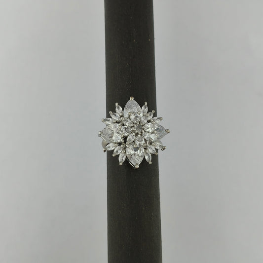 Crystal Blossom Ring