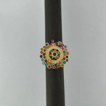 Sunburst Statement Ring