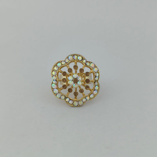 Floral Filigree Ring