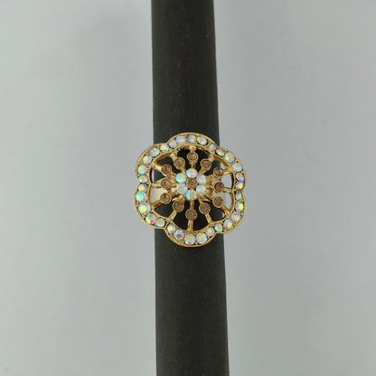 Floral Filigree Ring