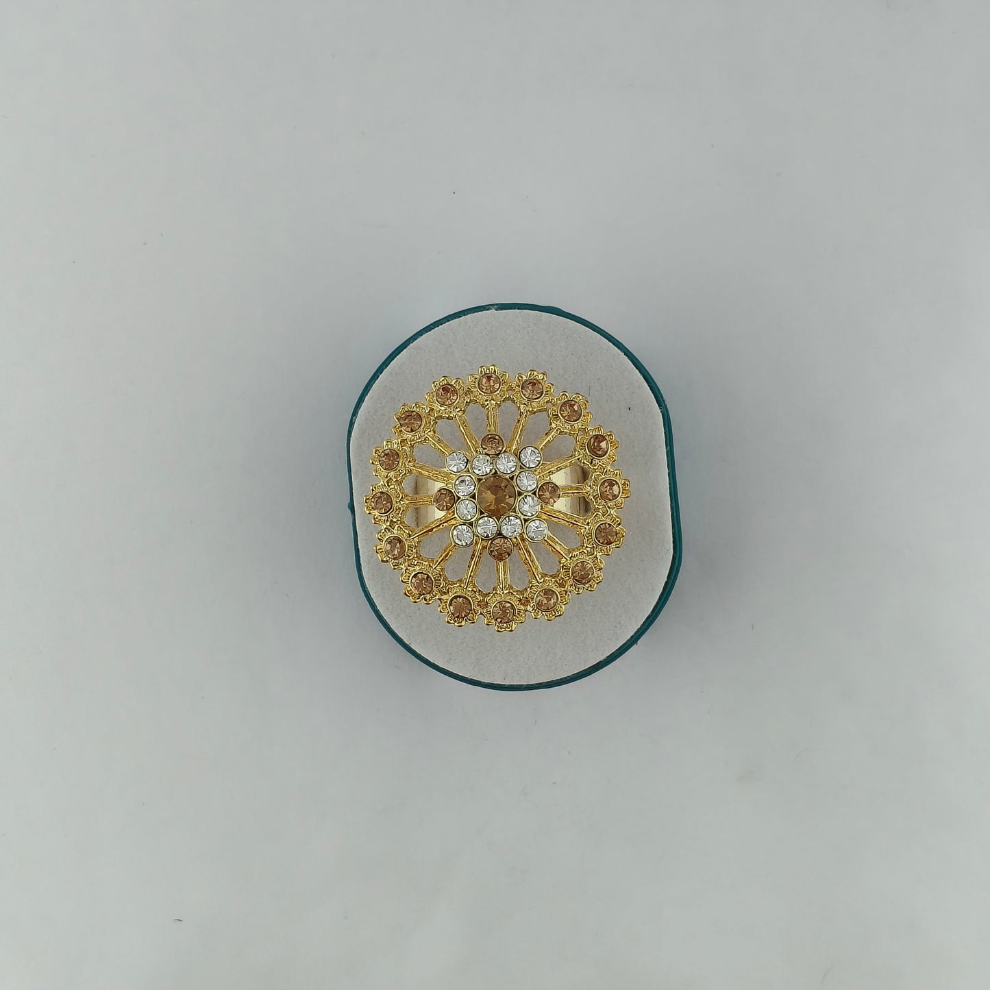 Mandala Statement Ring