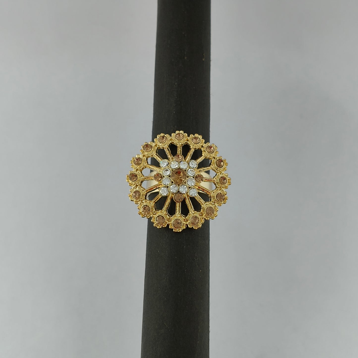 Mandala Statement Ring
