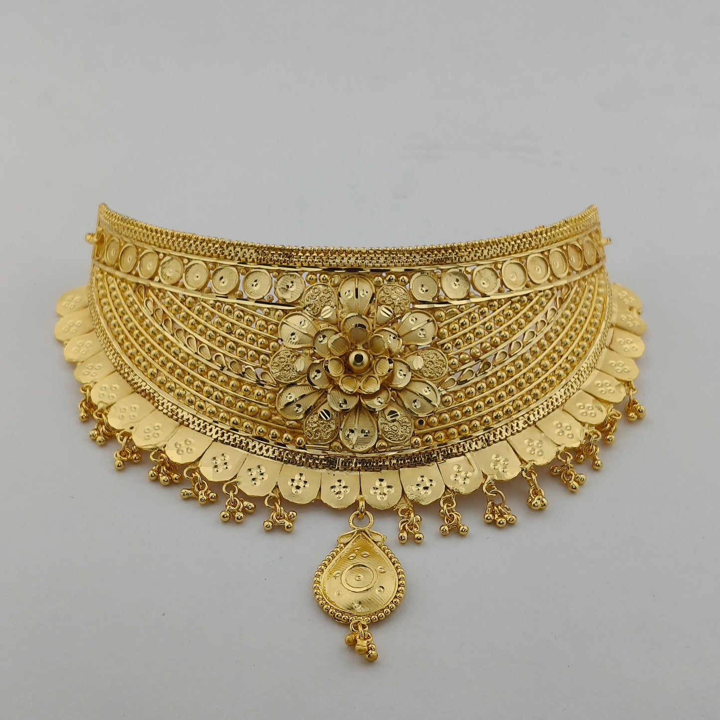 Royal Filigree Floral Choker