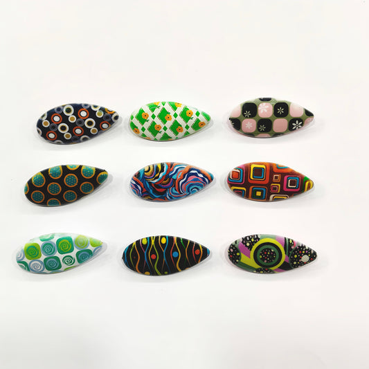 Saree Pin Pack of 6pcs. Printed Pattern.