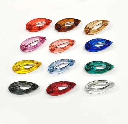 Saree Pin Pack of 6pcs. Transparent Colors.