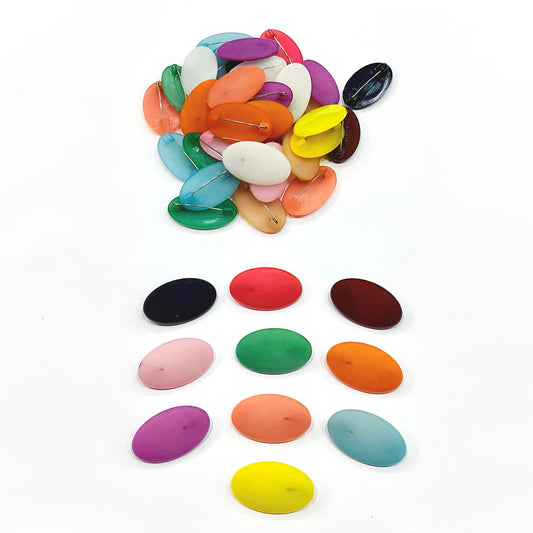 Saree Pin Pack of 6pcs. Solid Color.